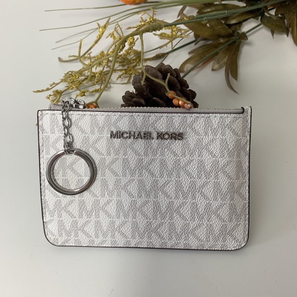 Michael Kors JST Small Top Zip Coin Pouch - Picture 1 of 5